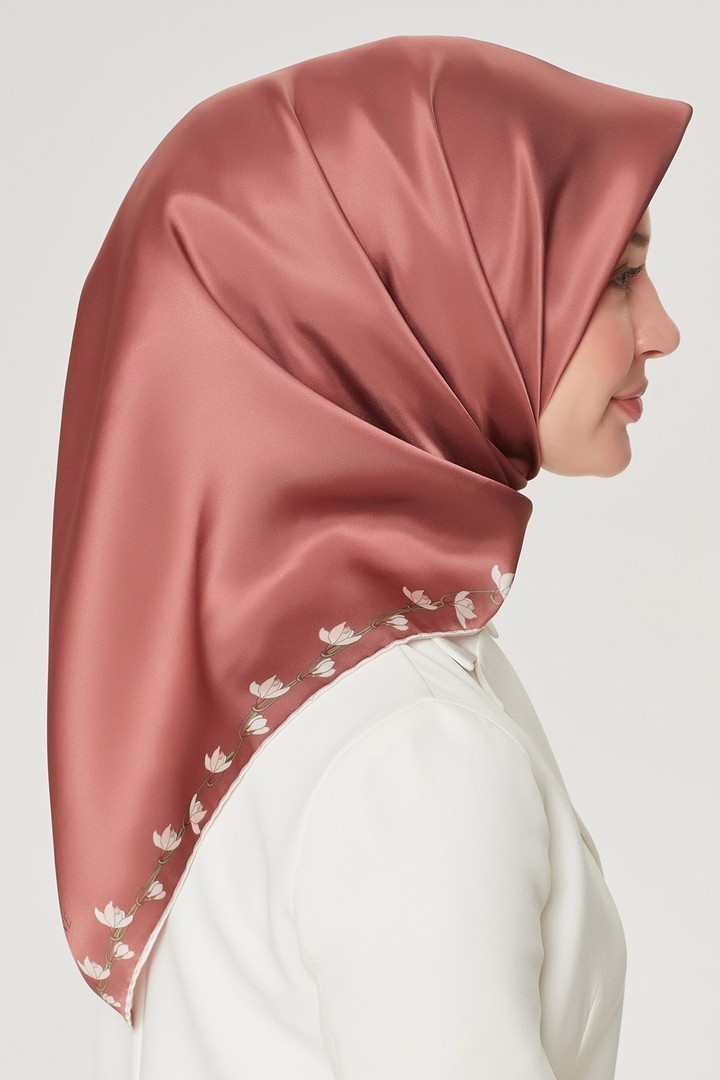 Armine Nostalji Serisi Twill İpek Eşarp 8553D-85