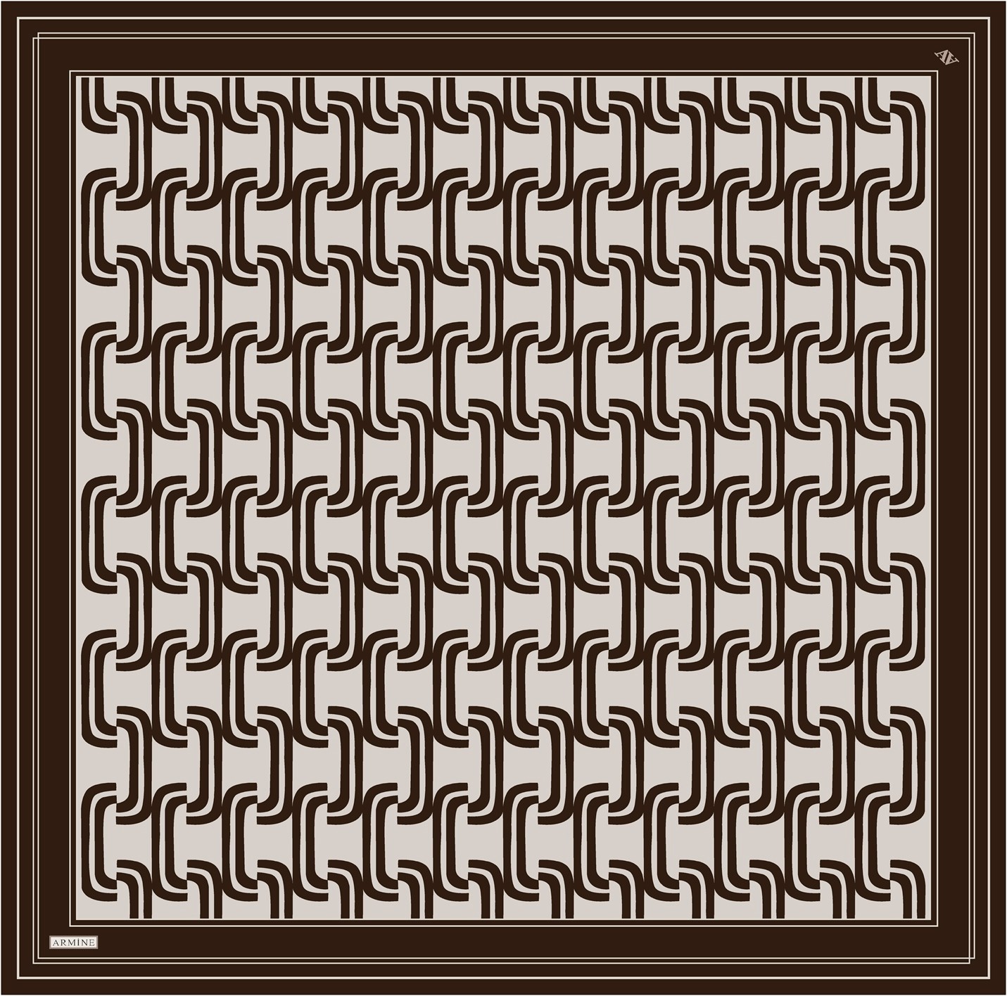 Armine Twill İpek Eşarp 9343D