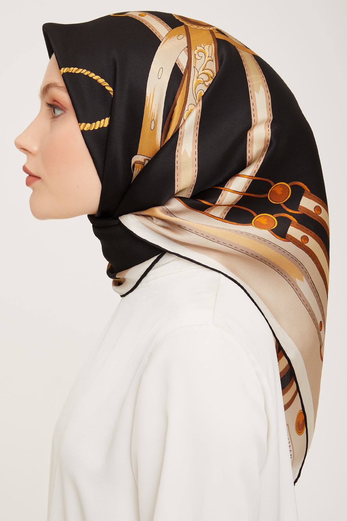Armine Nostalji Serisi İpek Sura Eşarp 9046DS-08