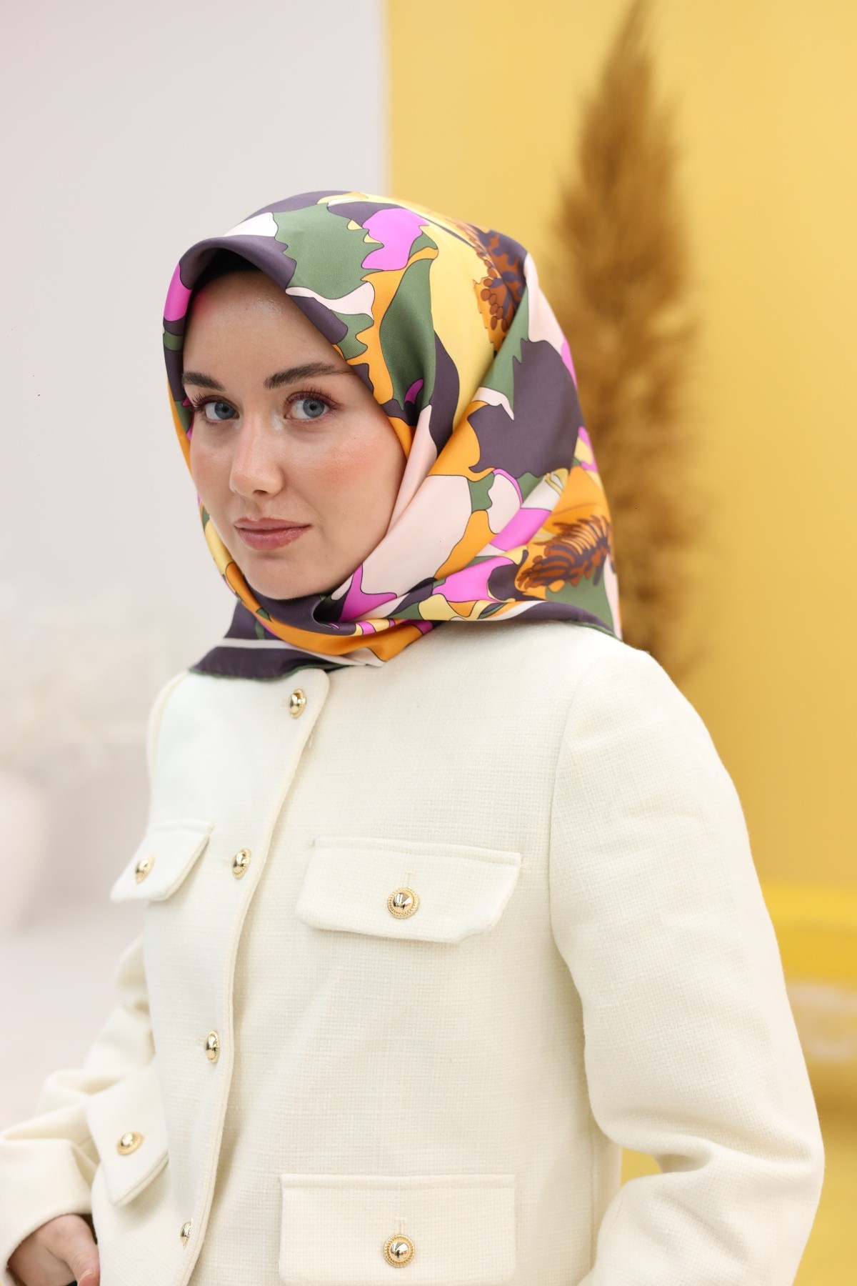 Silk Home İpek Twill Eşarp 11446