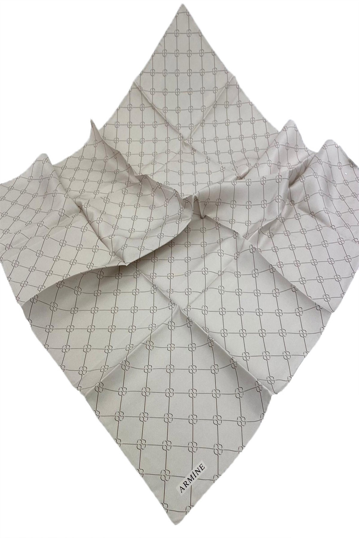 Armine Nostalji Serisi Twill İpek Eşarp 8555D-02