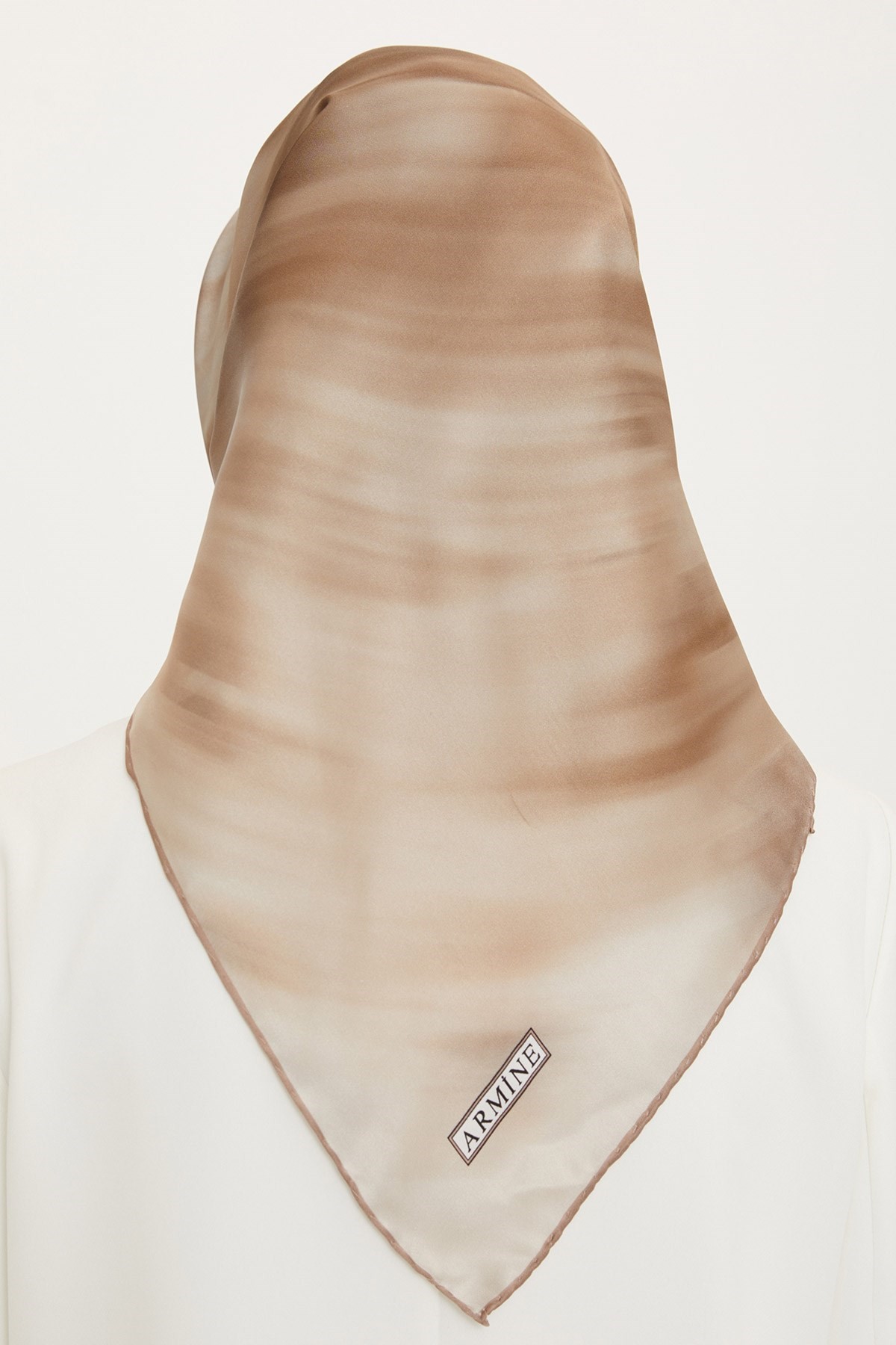 Armine Nostalji Serisi İpek Twill Eşarp 8734D-53