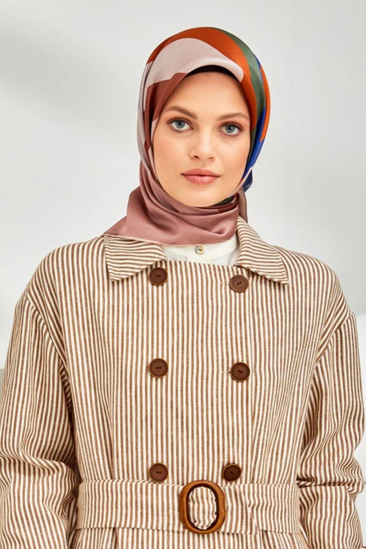 Armine Nostalji Serisi Twill İpek Eşarp 8301D-82
