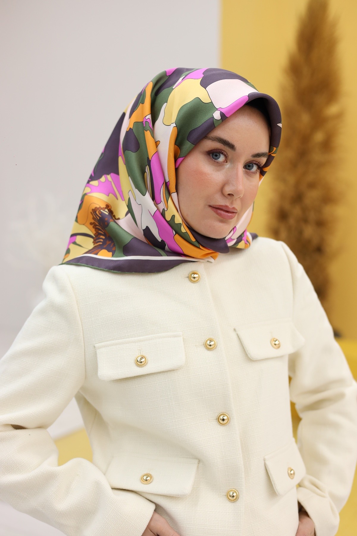 Silk Home İpek Twill Eşarp 11446