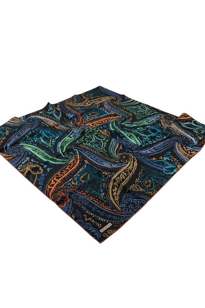 Armine Nostalji Serisi Twill İpek Eşarp 9037D-53
