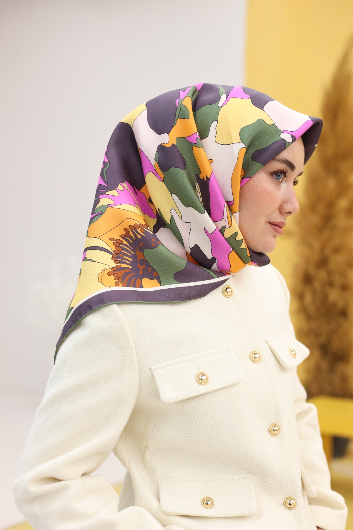 Silk Home İpek Twill Eşarp 11446
