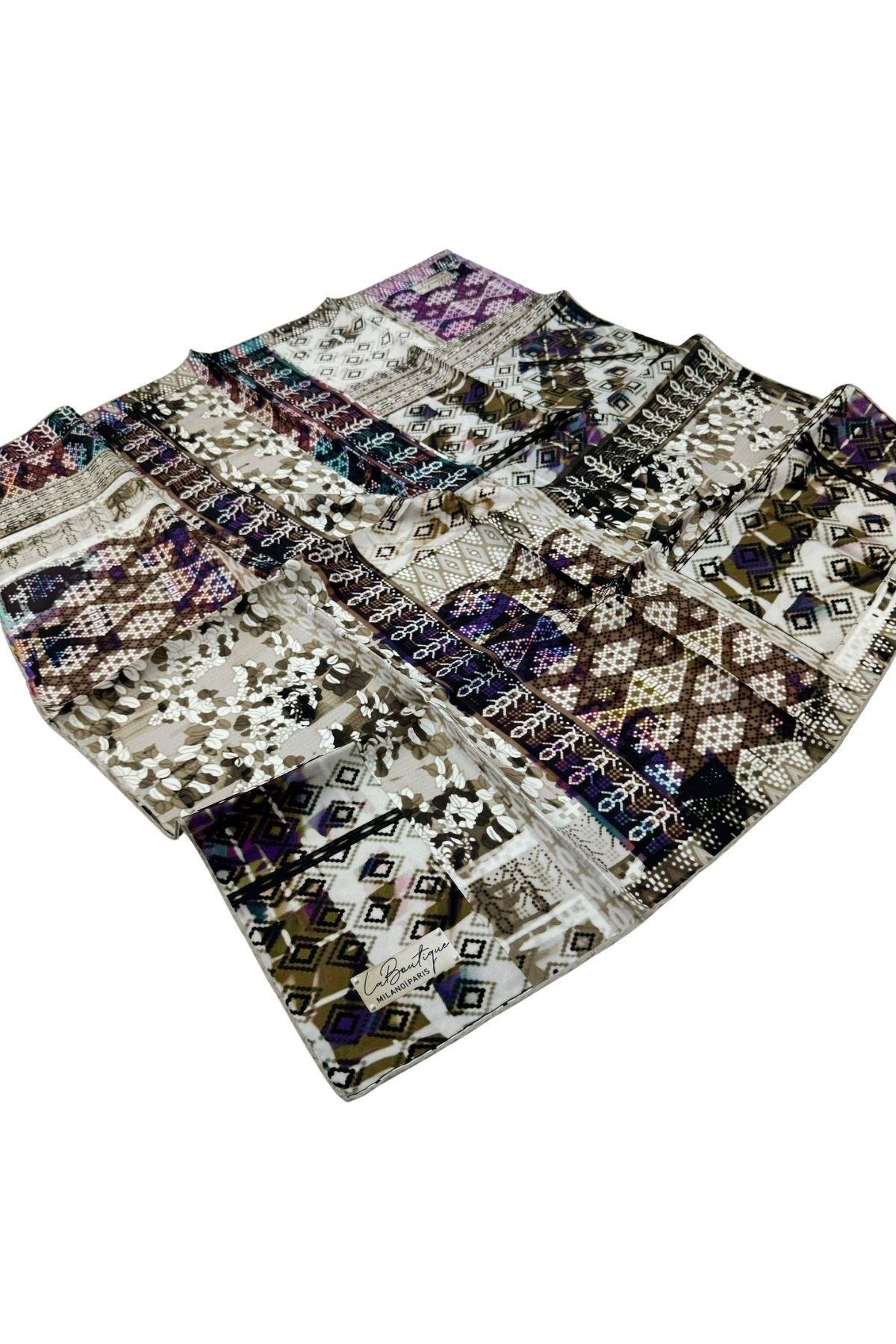 La Boutique 2023-2024 Sonbahar-Kış Twill Eşarp LB1932-09