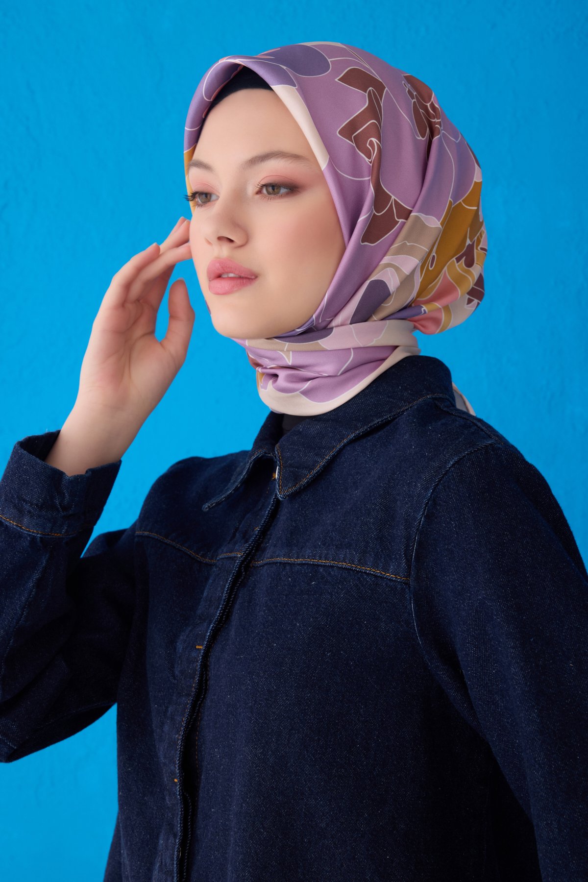 Belli Twill İpek Eşarp 4127D