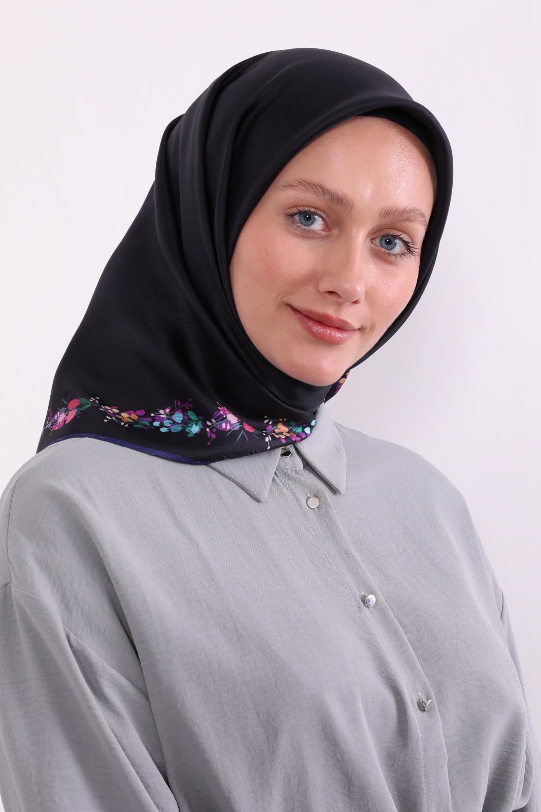 Levidor Twill İpek Eşarp LD4026-1