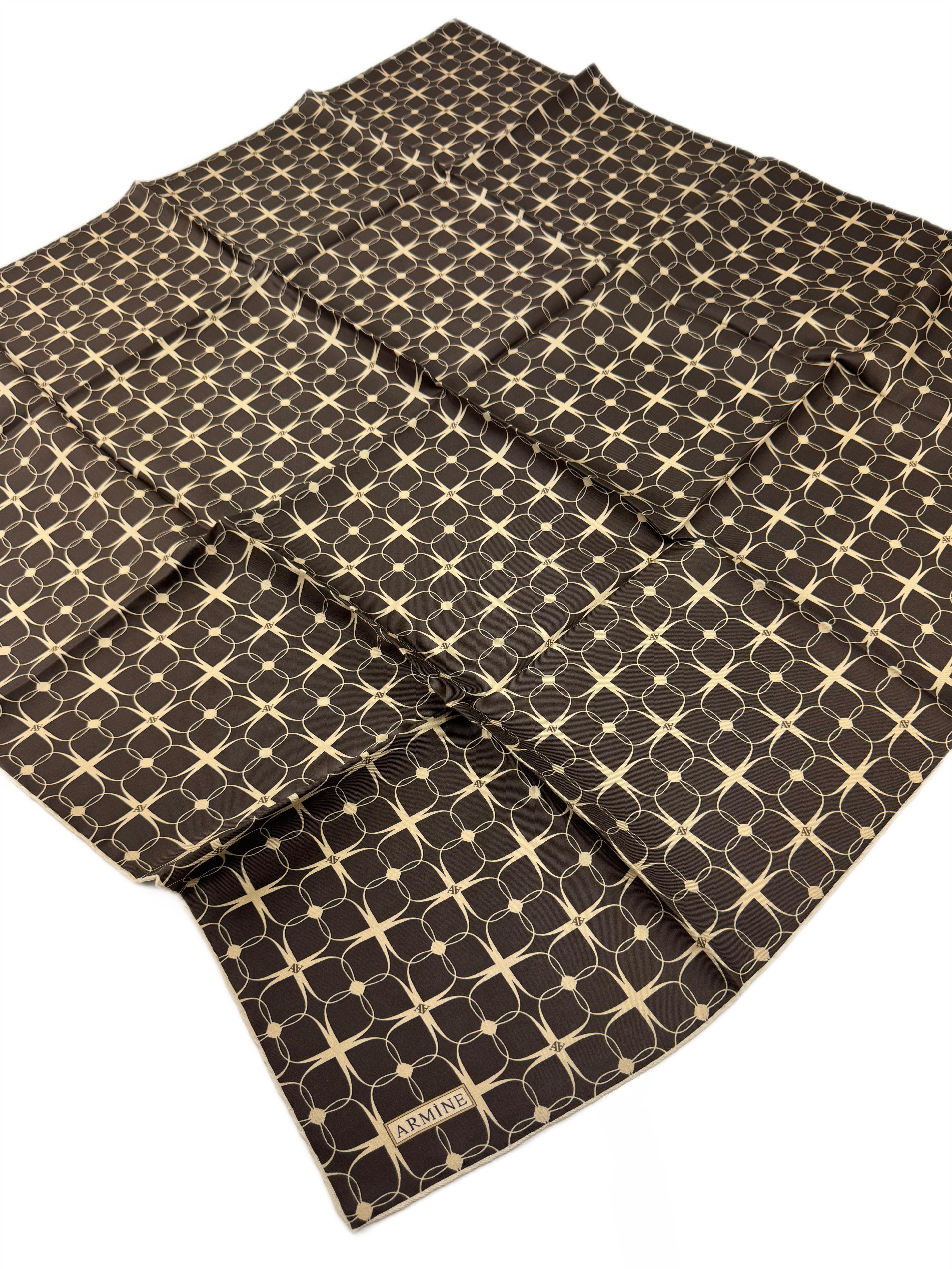 Armine İpek Twill Eşarp 9207D-34