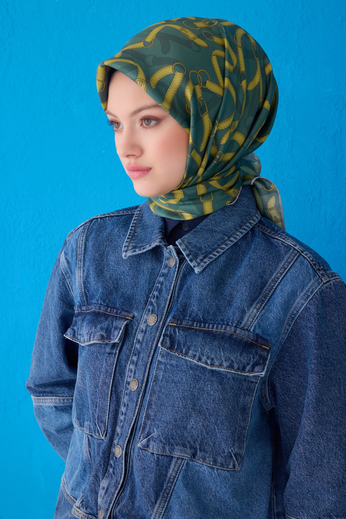 Belli Twill İpek Eşarp 4125D