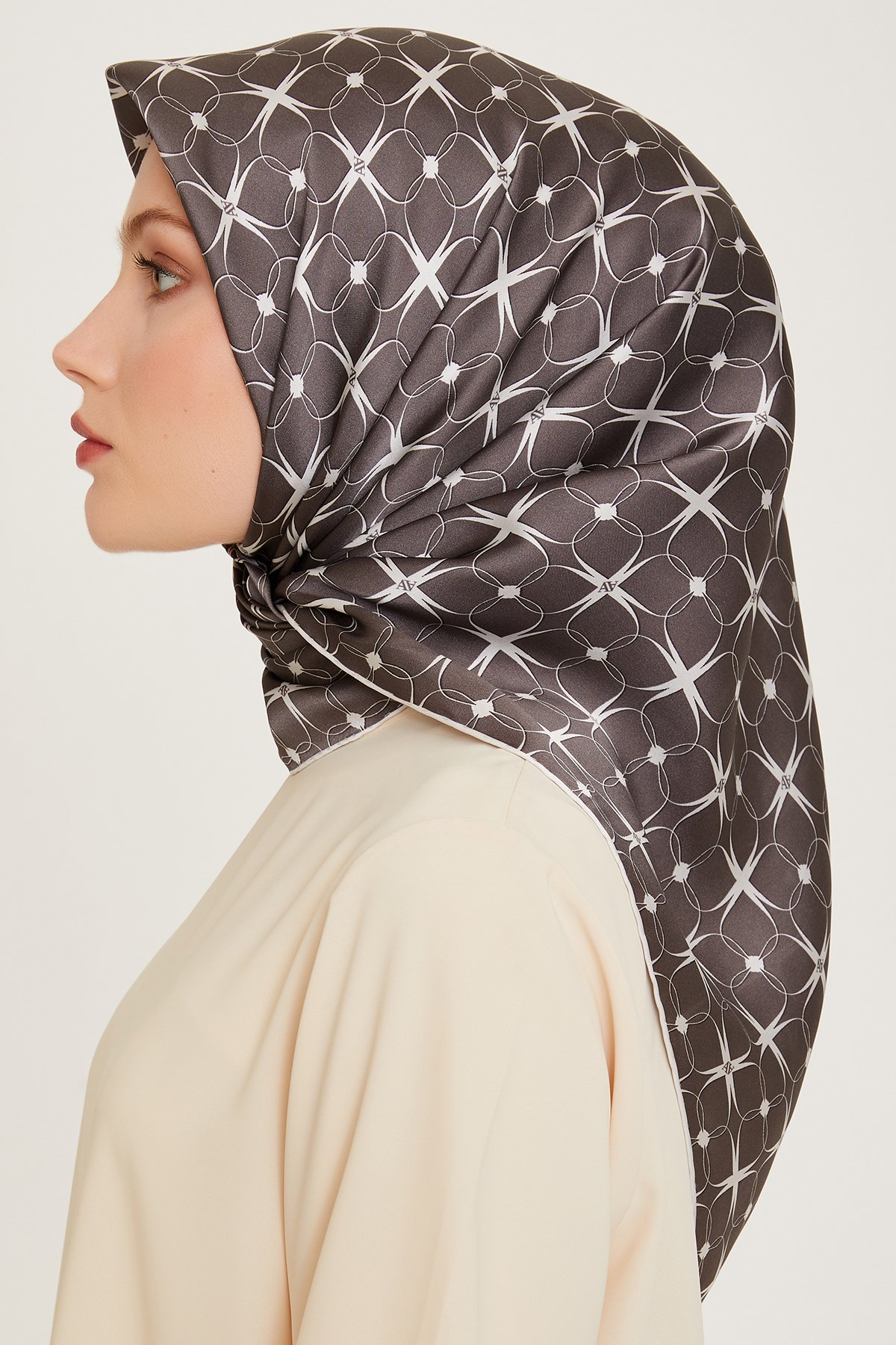Armine İpek Twill Eşarp 9207D-34