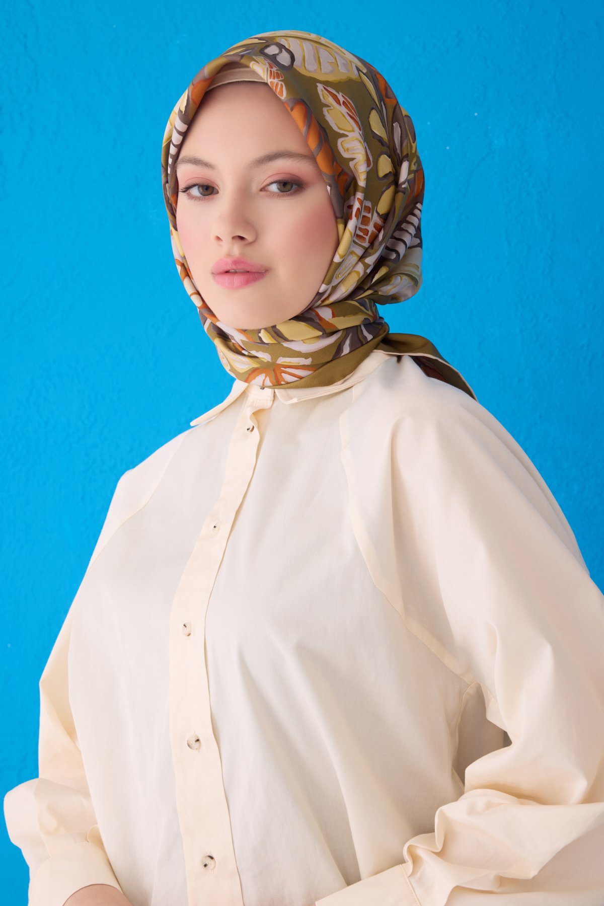 Belli Twill İpek Eşarp 4114D