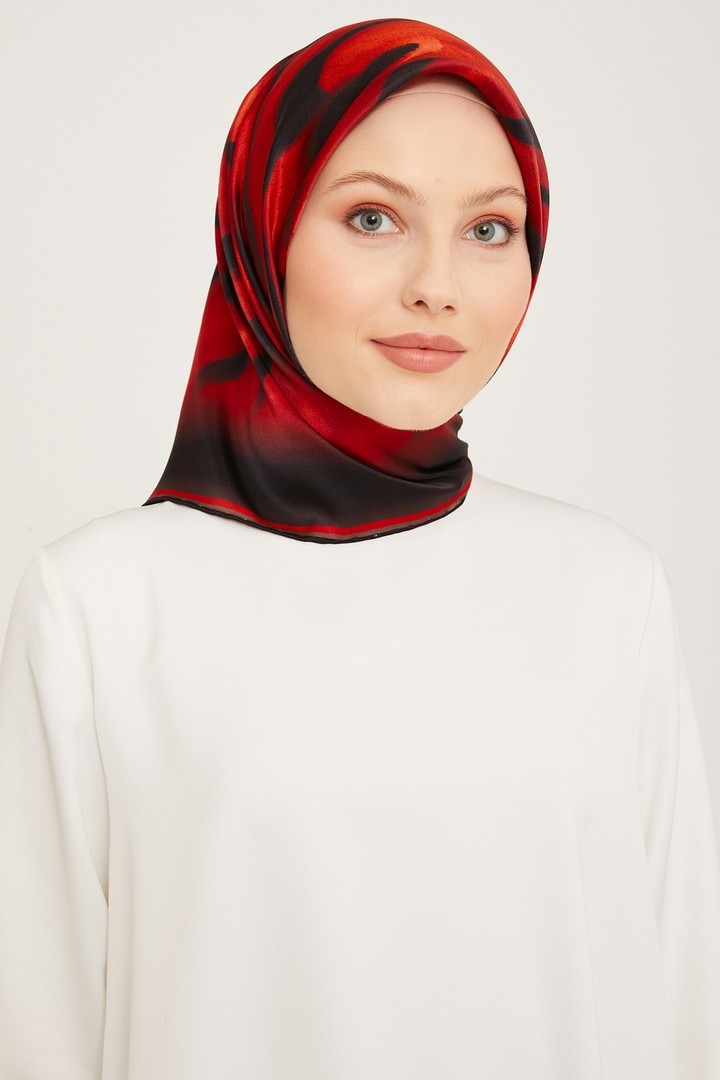 Armine Nostalji Serisi Twill İpek Eşarp 9020D-06