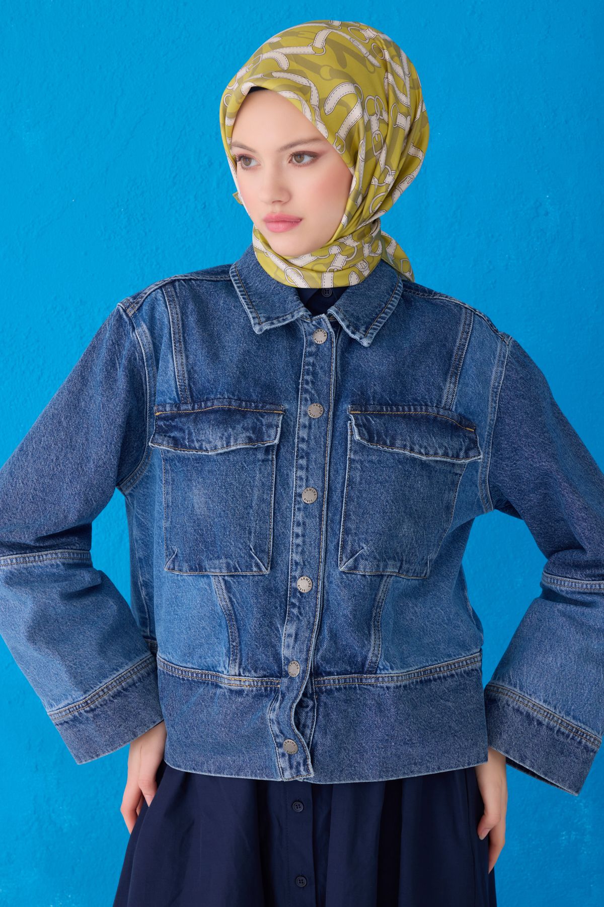 Belli Twill İpek Eşarp 4125D