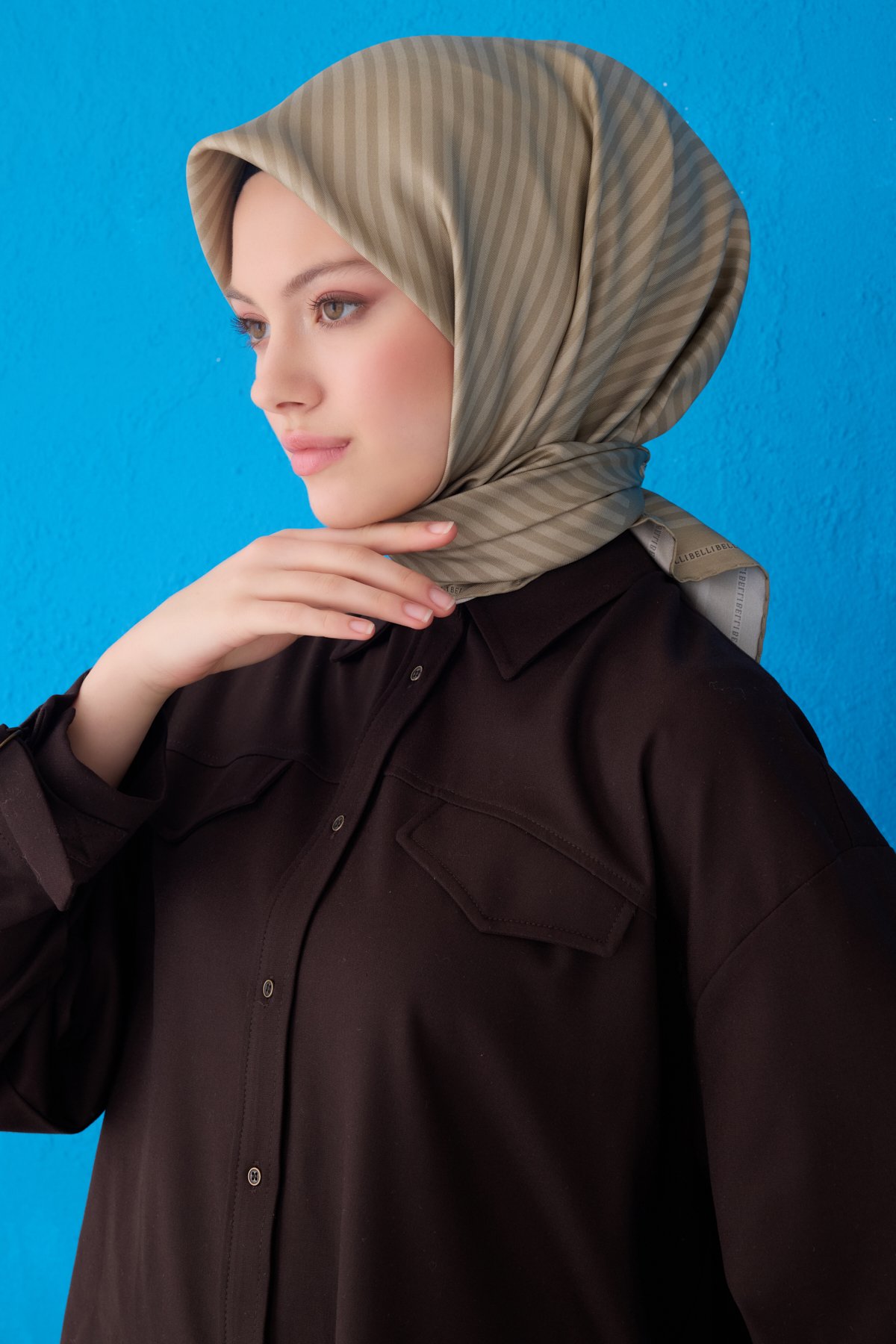 Belli Twill İpek Eşarp 4115D