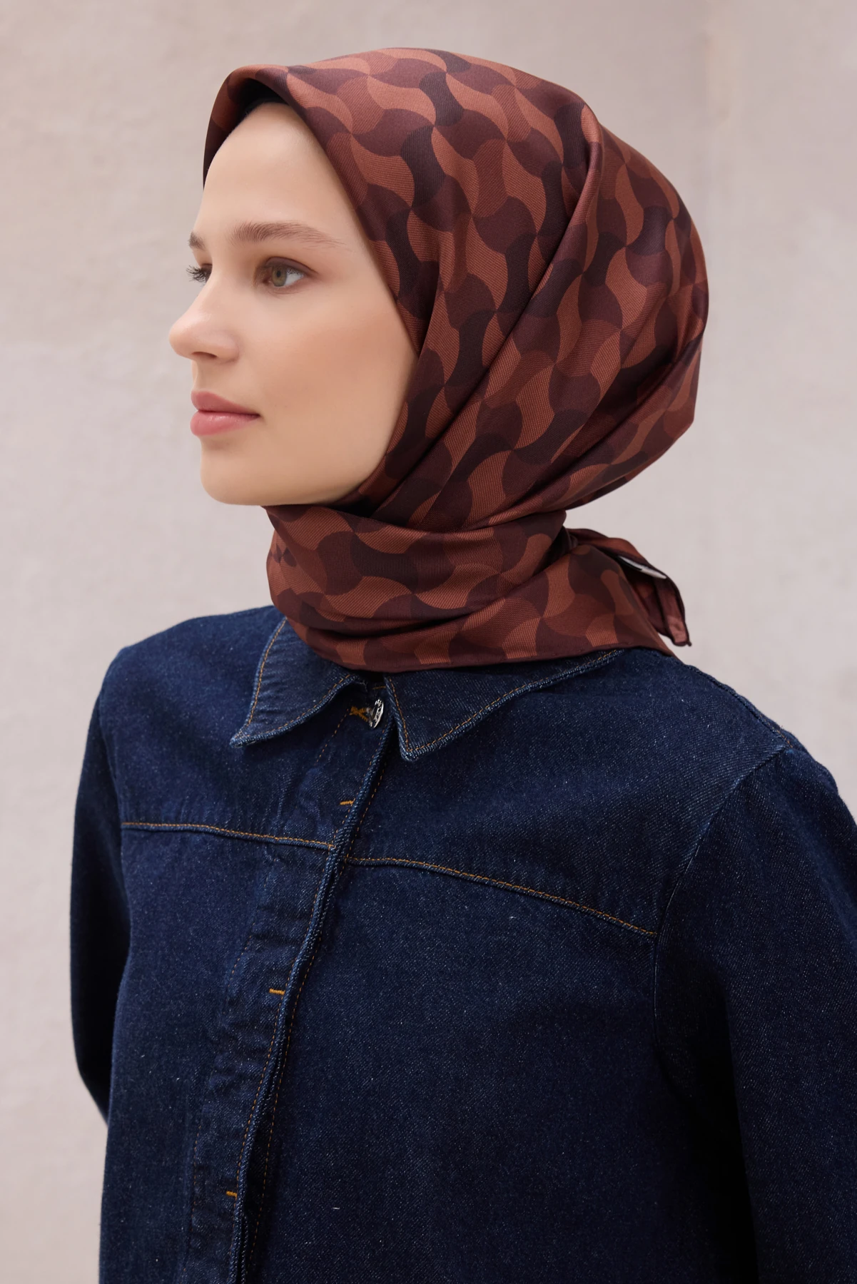 Belli Twill İpek Eşarp 4211D