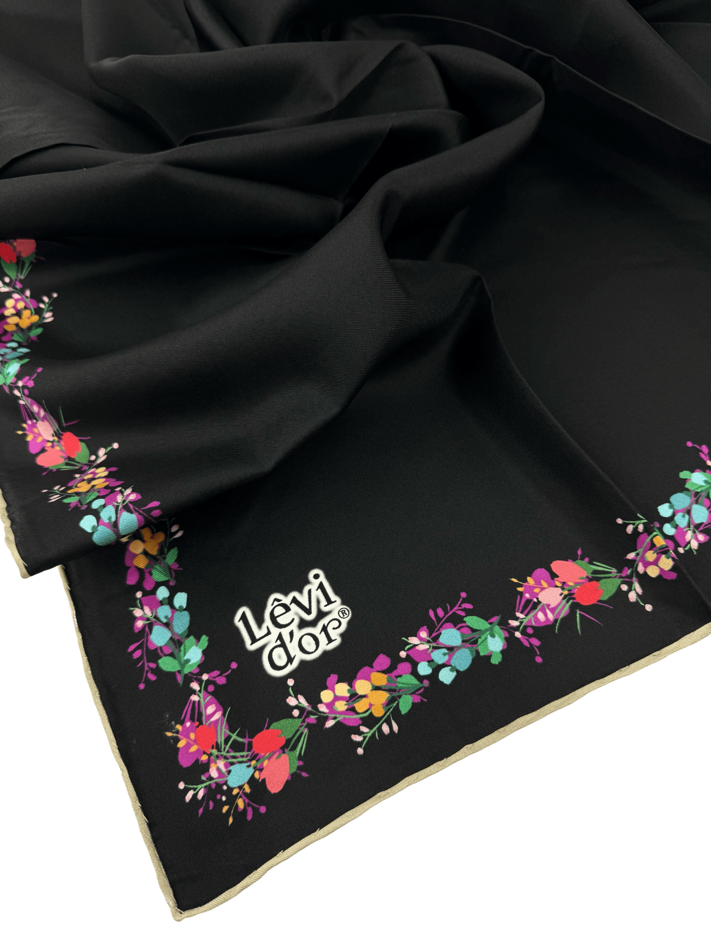 Levidor Twill İpek Eşarp LD4026-1