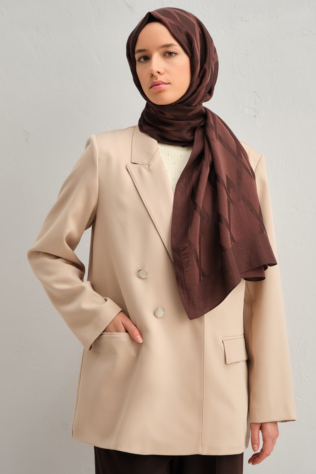 Armine Lyocell İpek Şal 1002-1