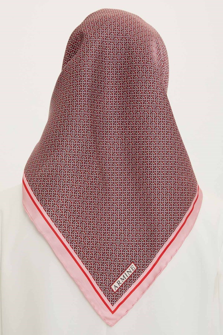 Armine Nostalji Serisi Twill İpek Eşarp 8733D-31