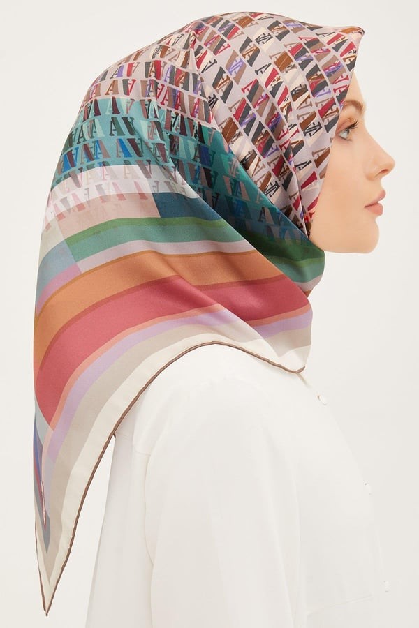 Armine İpek Eşarp Nostalji Sura 8934DS-02