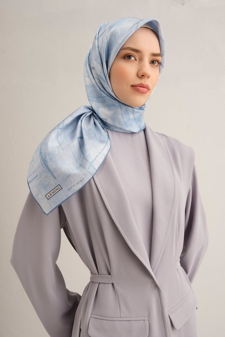 Armine Twill İpek Eşarp 9339D