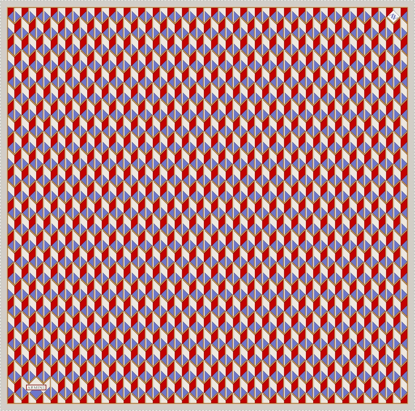 Armine Twill İpek Eşarp 9309D