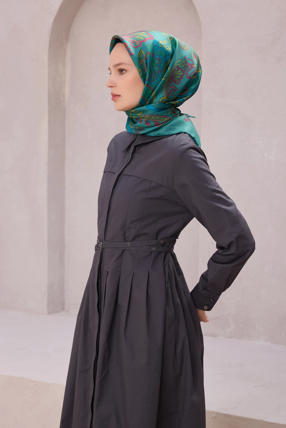 Belli Twill İpek Eşarp 4207D