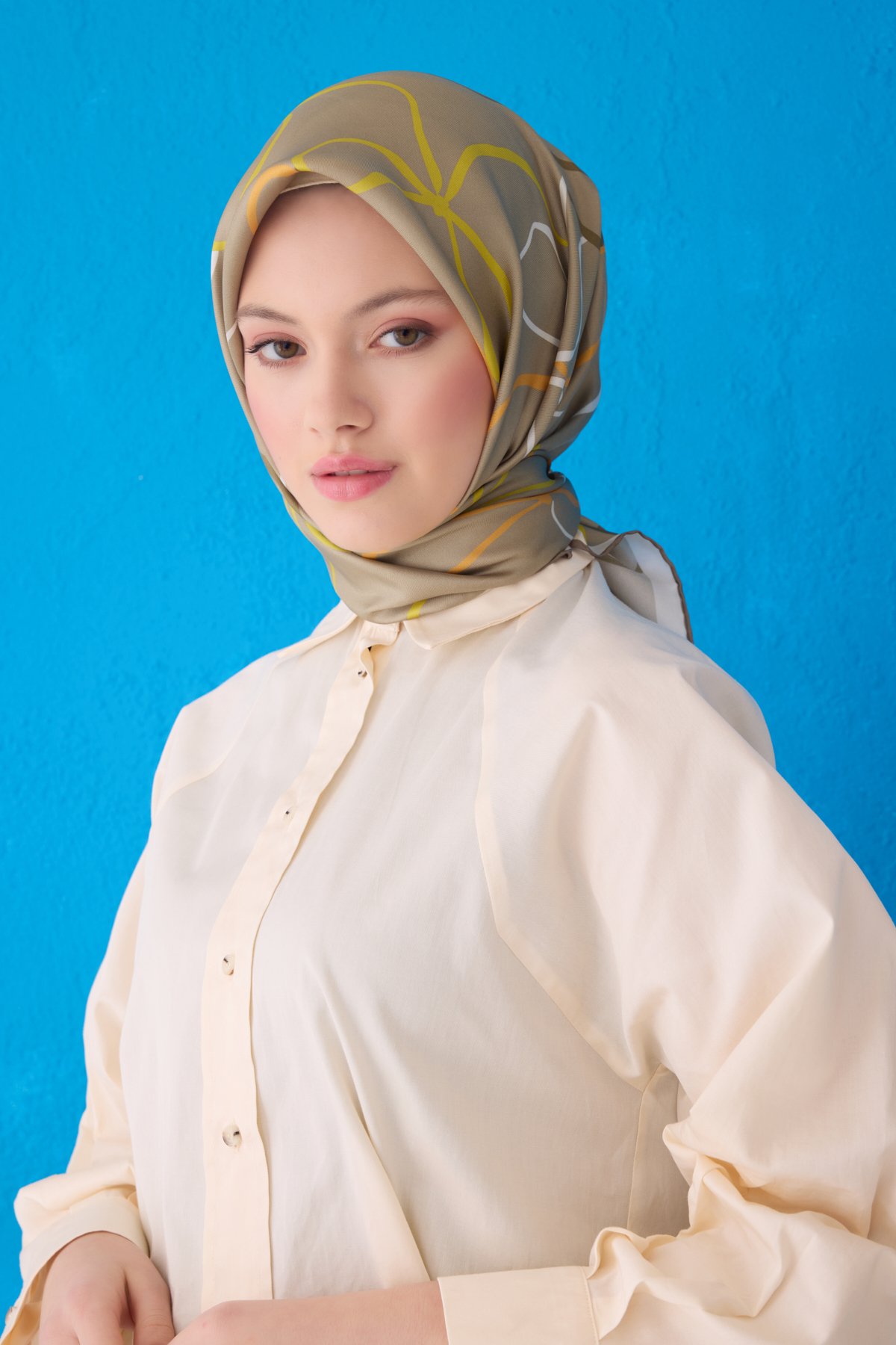 Belli Twill İpek Eşarp 4113D