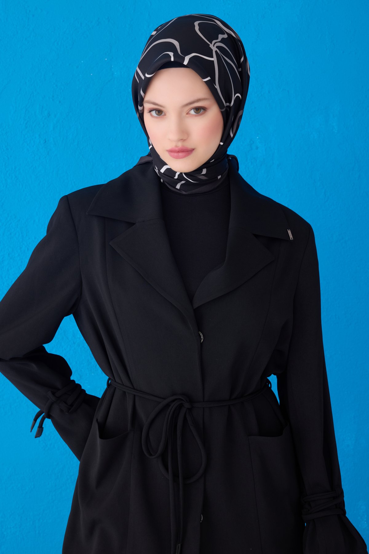 Belli Twill İpek Eşarp 4113D