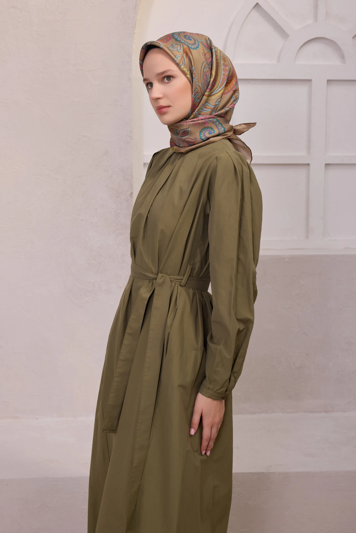 Belli Twill İpek Eşarp 4207D