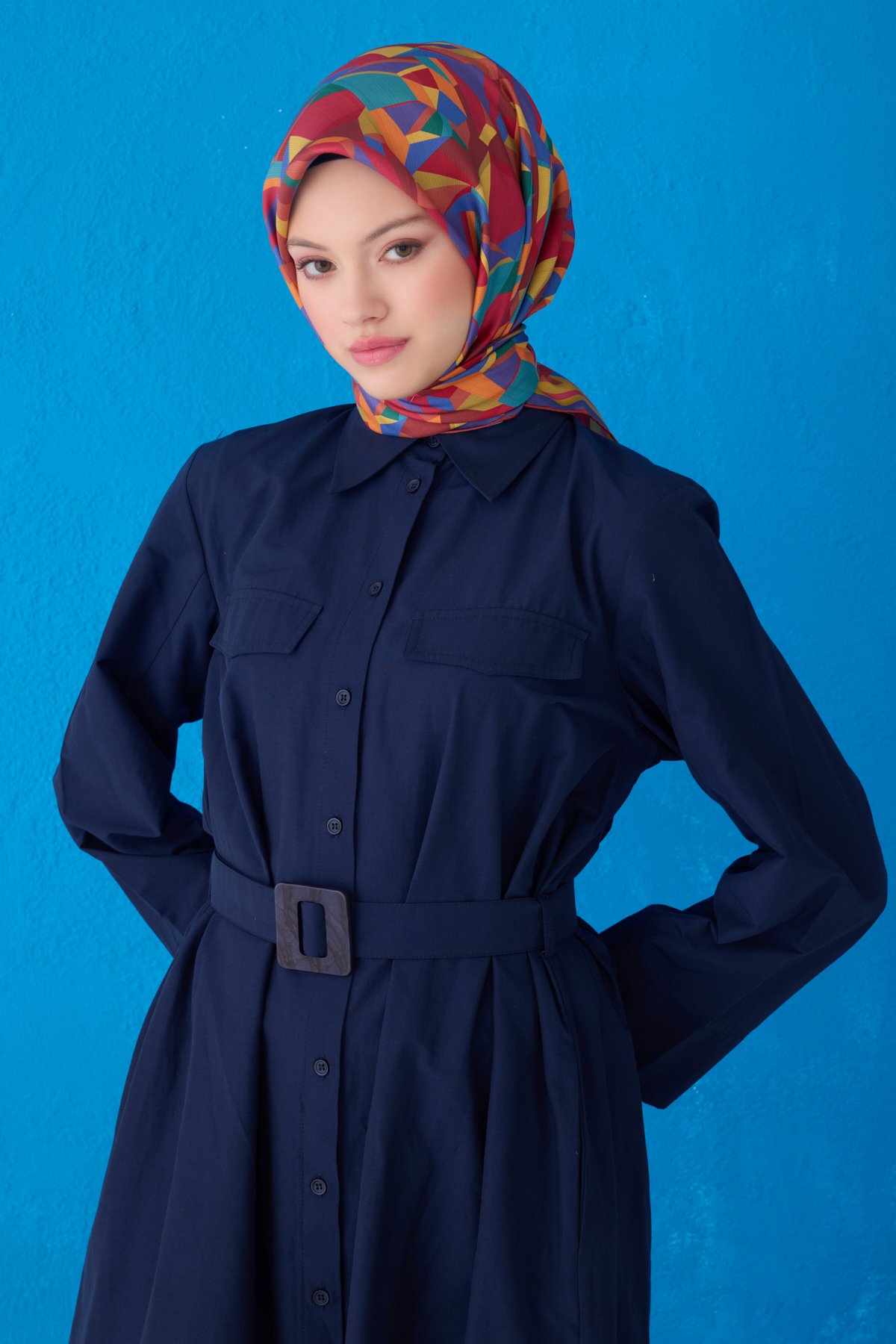 Belli Twill İpek Eşarp 4106D