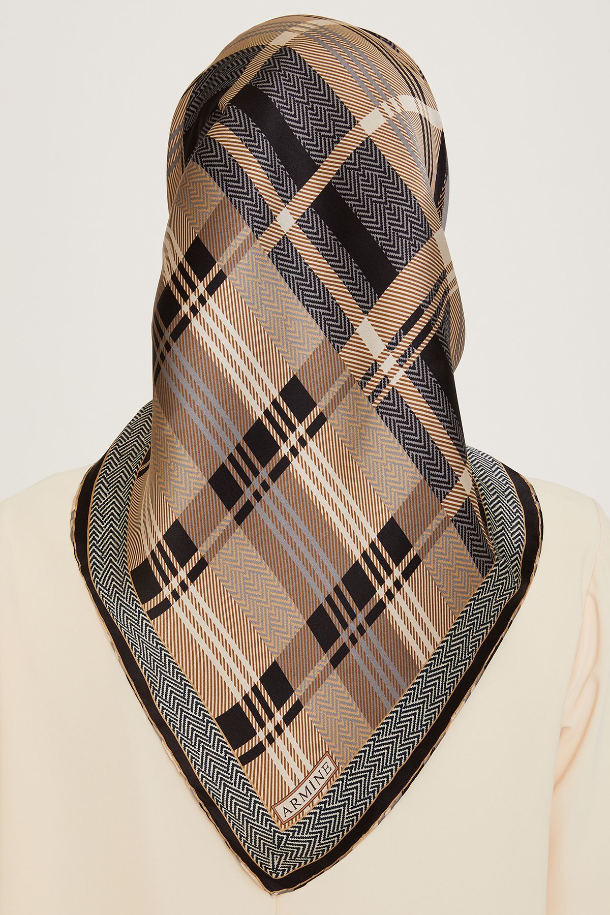 Armine İpek Twill Eşarp 9223D-02