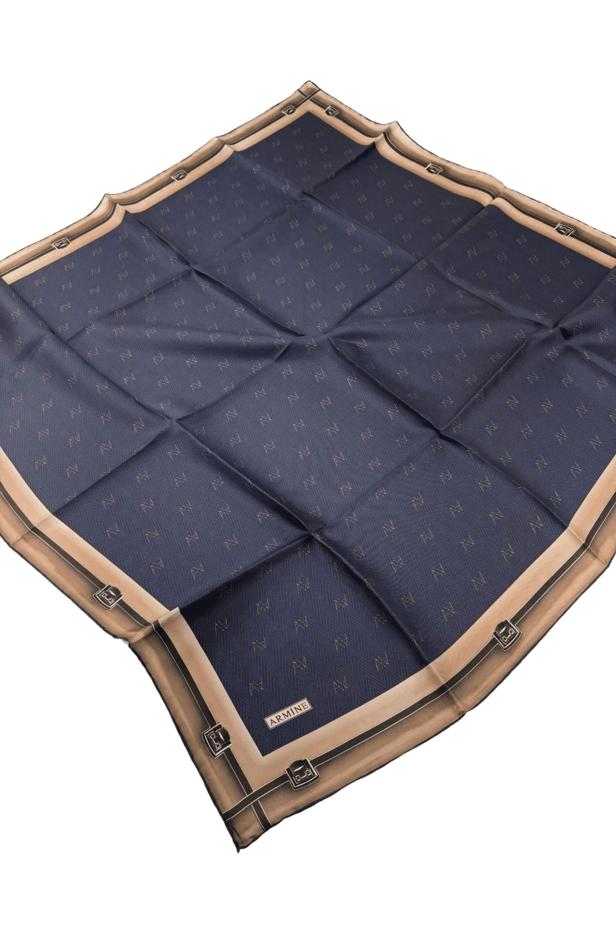 Nostalji Serisi Sura İpek Eşarp 8015DS