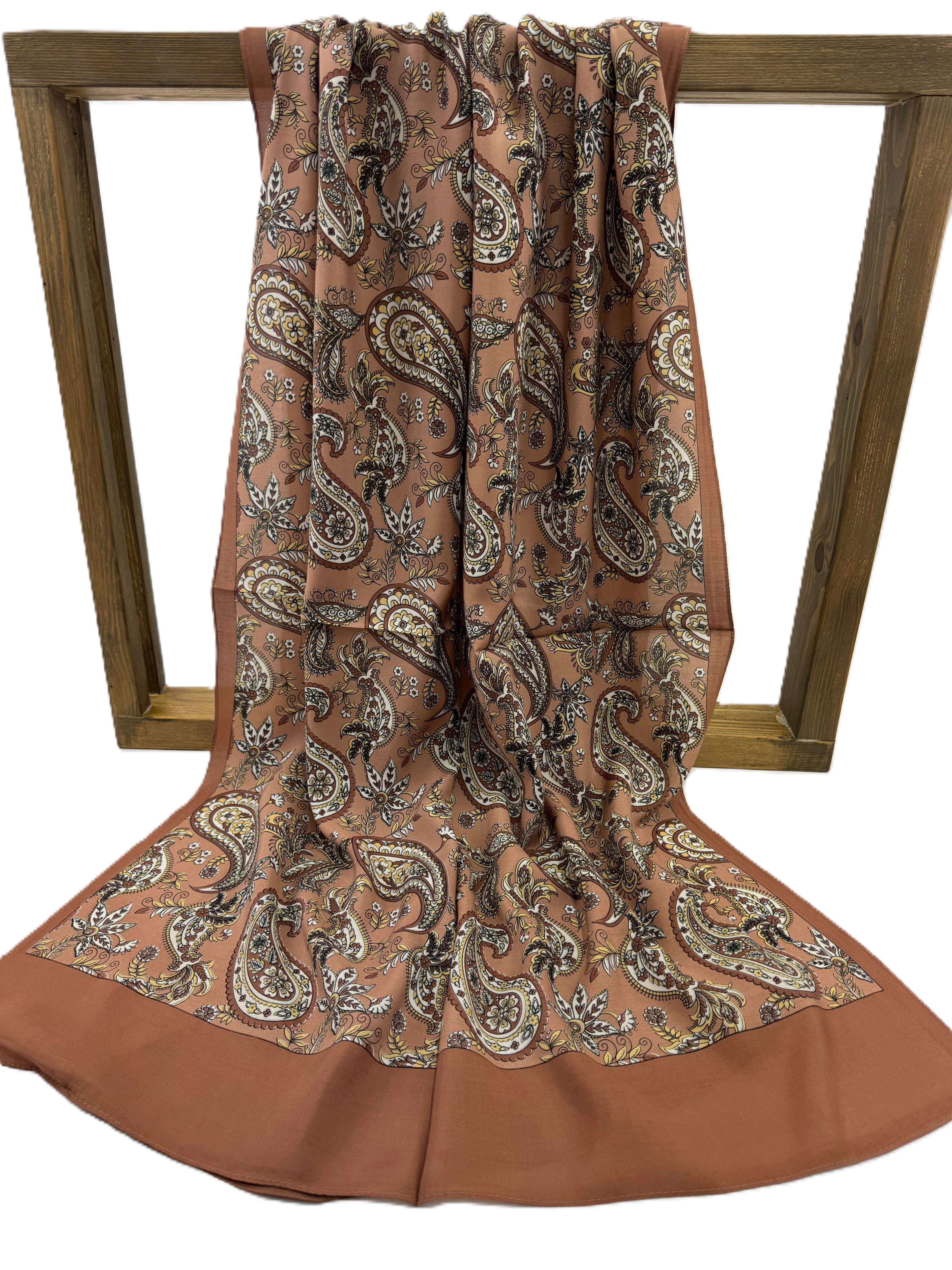 Belli Fresh Defne Şal 6380-2 - Taba-14