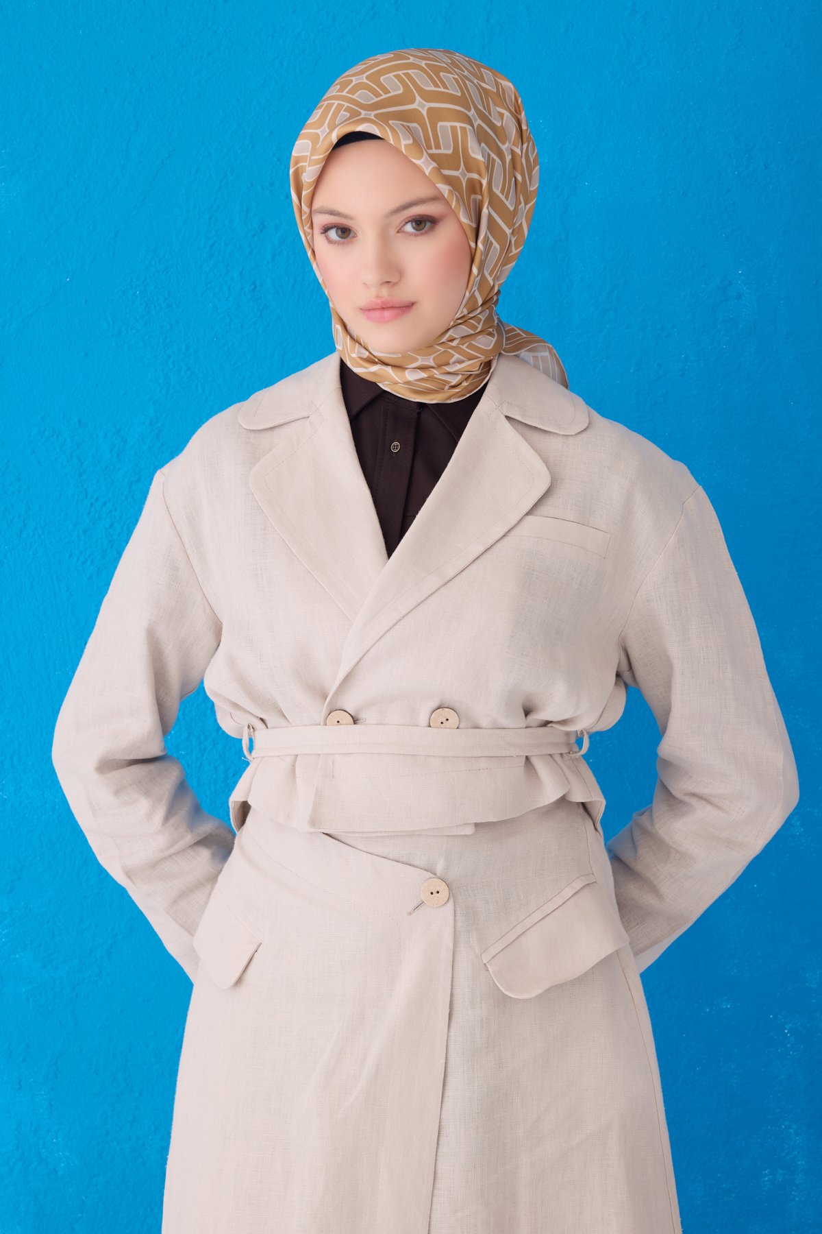 Belli Twill İpek Eşarp 4118D