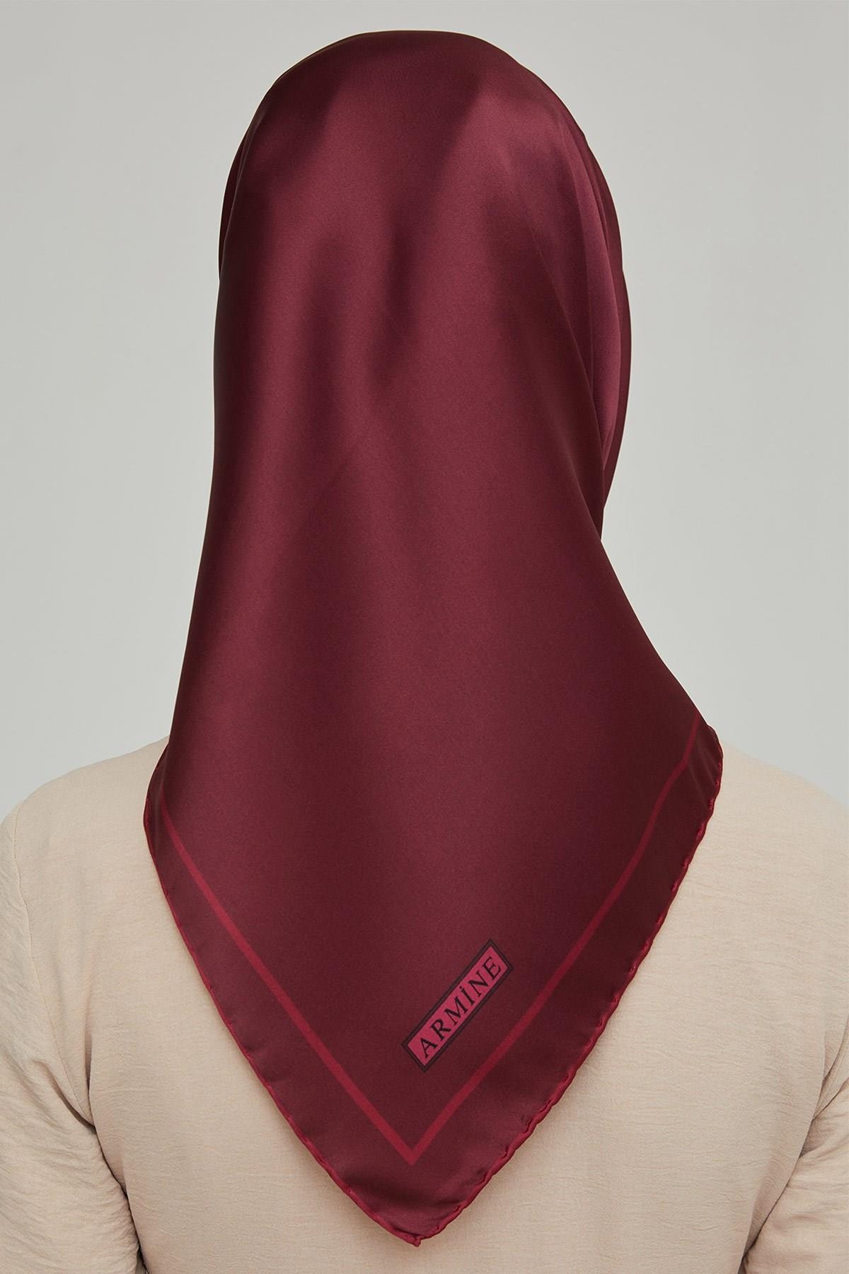 Armine Nostalji Serisi İpek Twill Eşarp 8668D-14