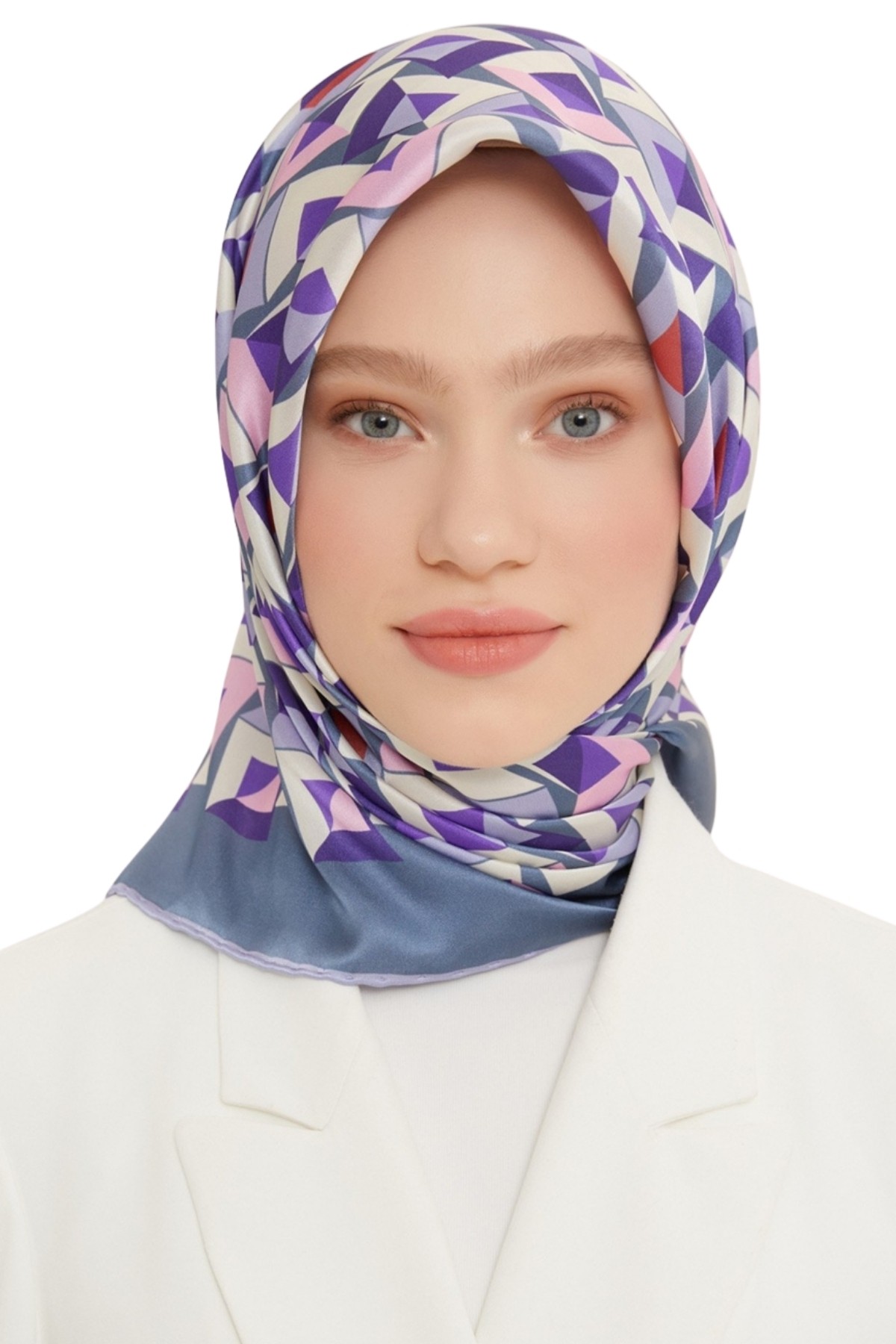 Armine Nostalji Serisi İpek Twill Eşarp 8720D-51