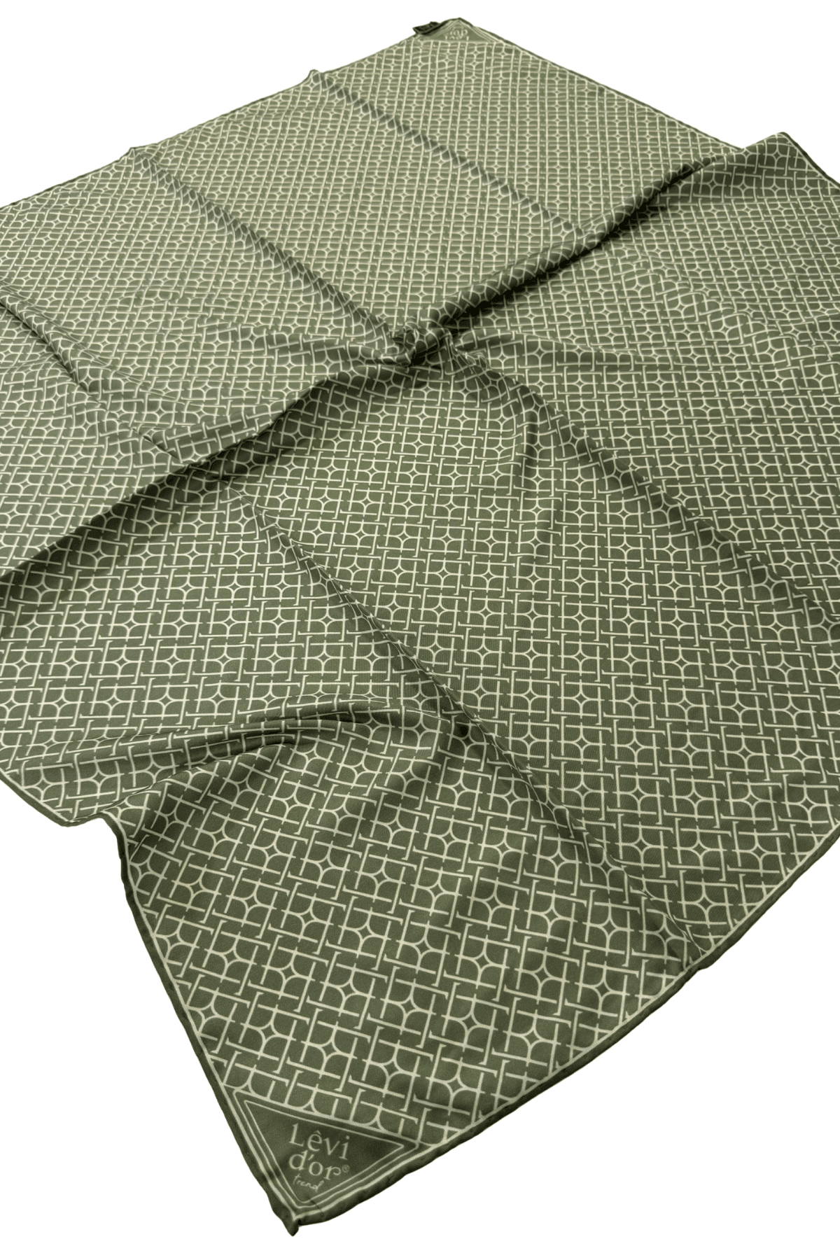 Levidor Trend Twill Eşarp LDT270-01 - Yeşil-08