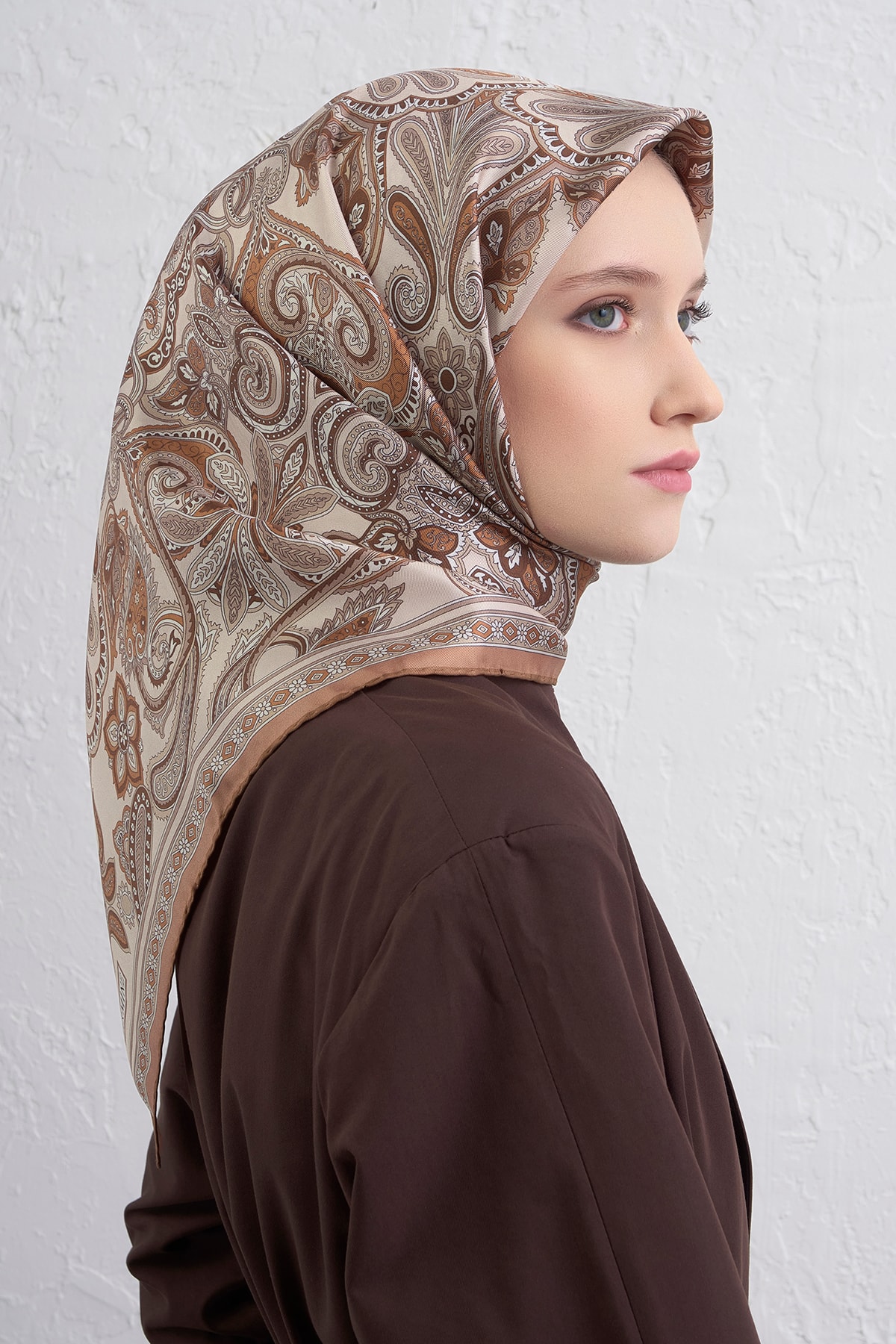 Armine Sura İpek Eşarp 9421DS - 04-Dore