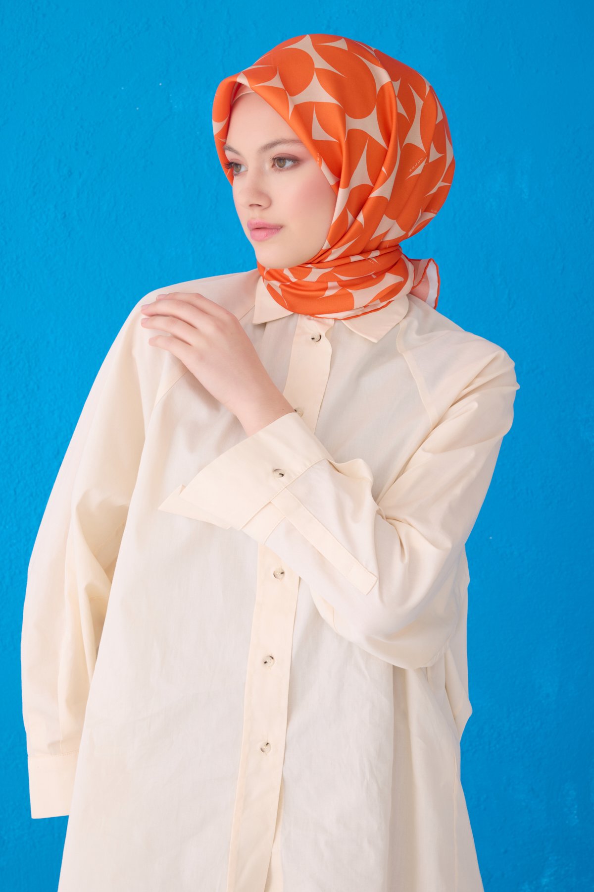 Belli Twill İpek Eşarp 4117D