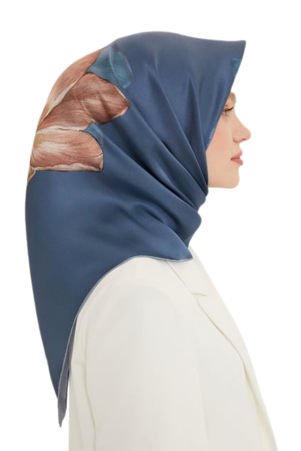 Armine Nostalji Serisi Twill İpek Eşarp 8737D-33