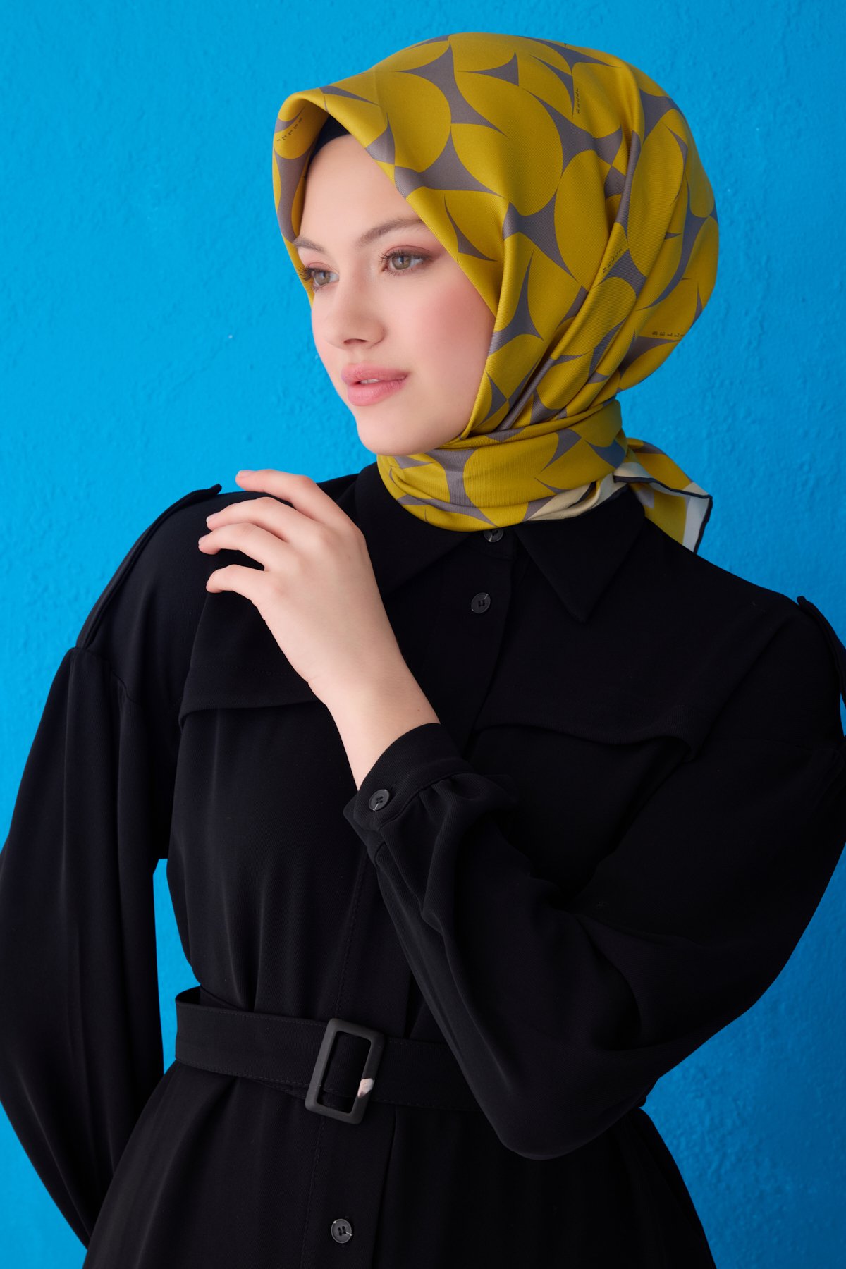 Belli Twill İpek Eşarp 4117D