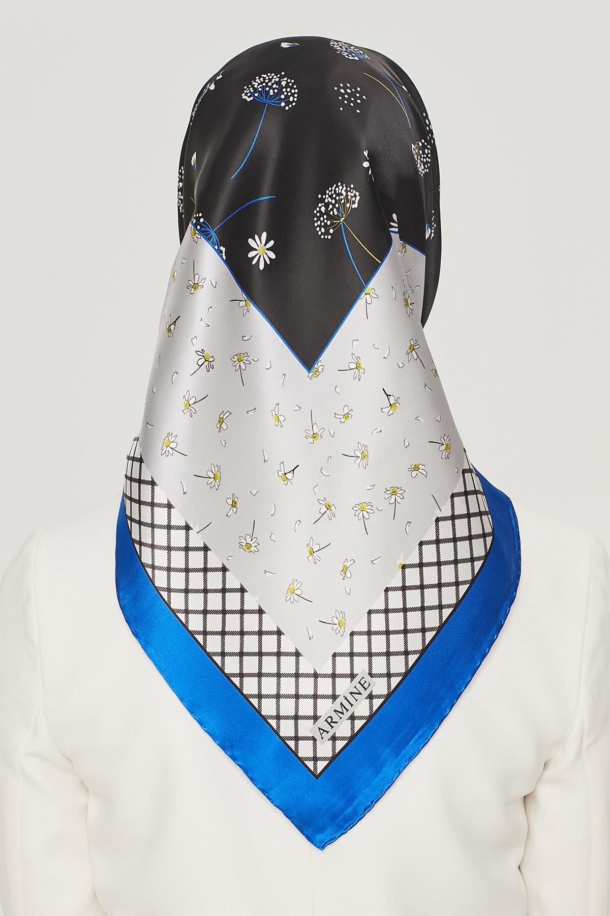 Armine Nostalji Serisi Twill İpek Eşarp 8517D-83