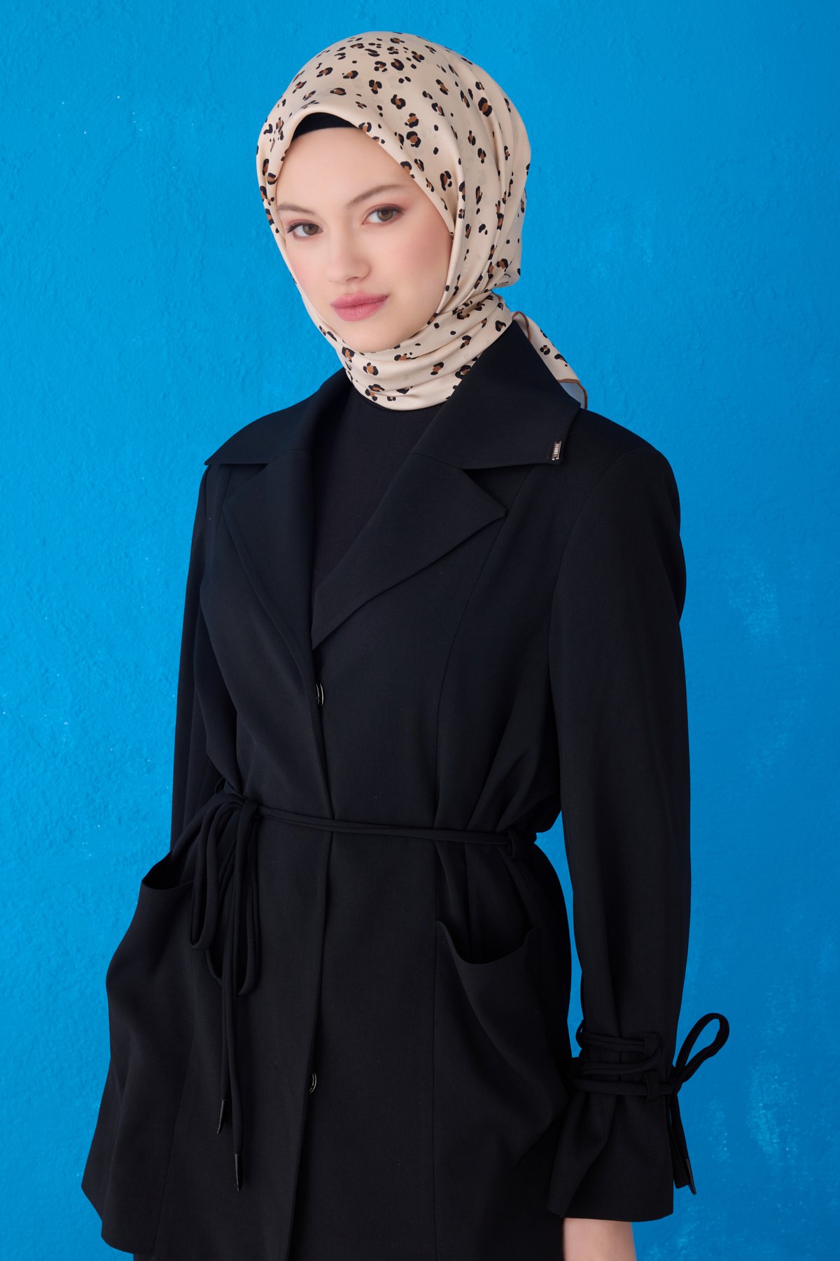 Belli Twill İpek Eşarp 4126D - Çok Renkli 1