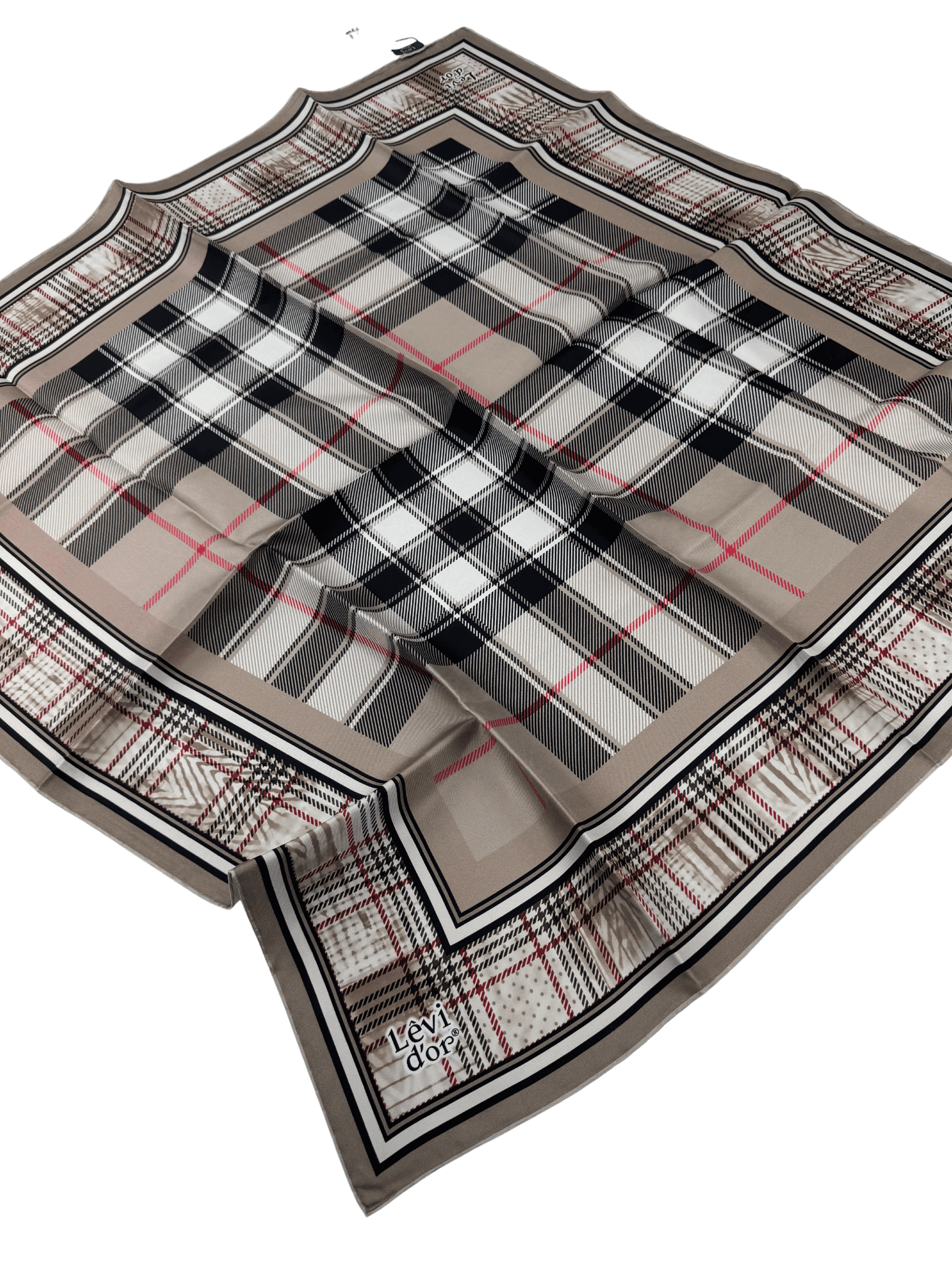 Levidor Twill İpek Eşarp LD4192-1