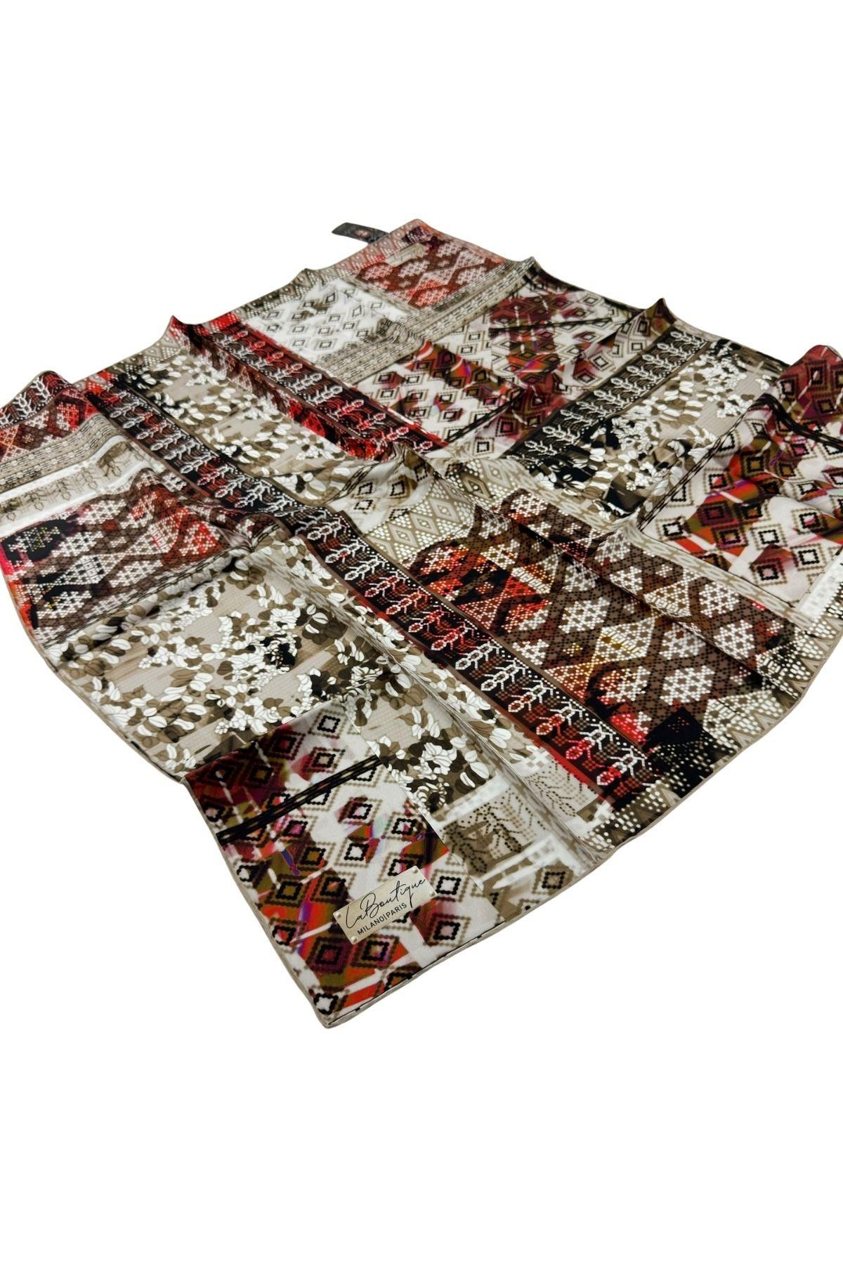La Boutique 2023-2024 Sonbahar-Kış Twill Eşarp LB1932-10