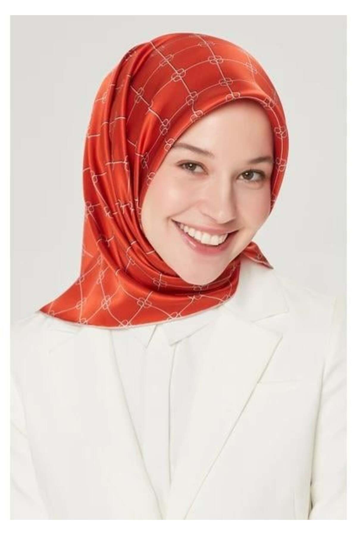 Armine Nostalji Serisi Twill İpek Eşarp 8555D-18