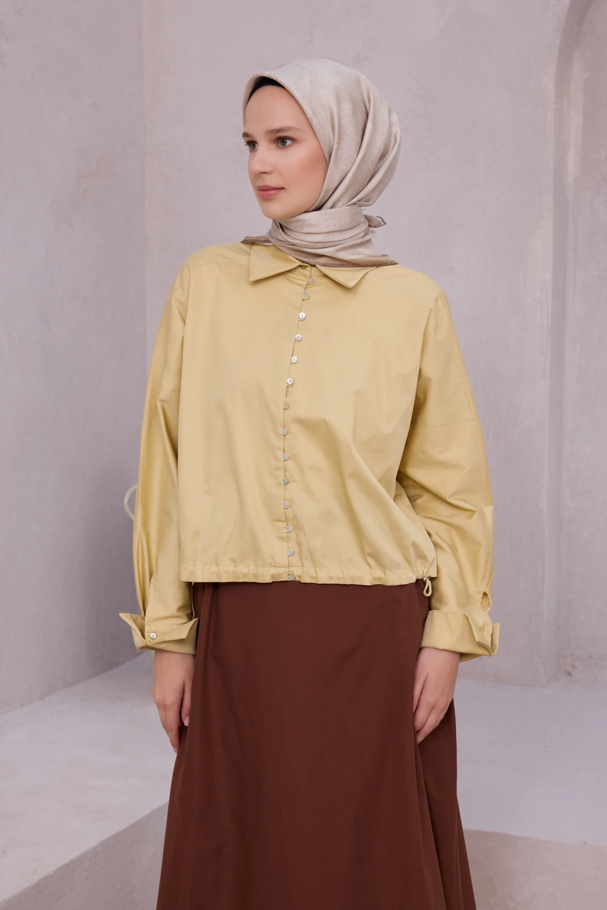 Belli Twill İpek Eşarp 4201D