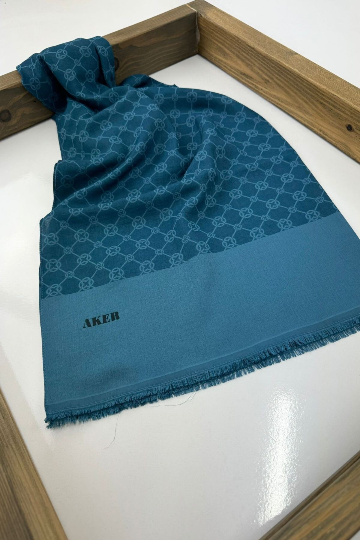 Aker Monogram Soft Pamuk Şal 1090100-923